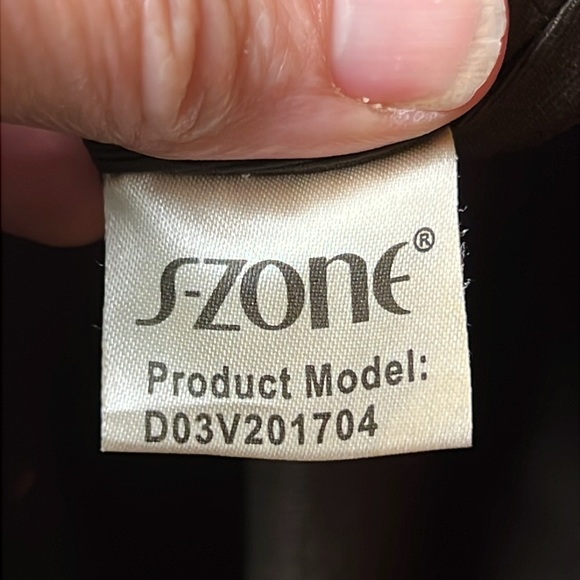 Fzone‎ Tote Brown vintage split cow Leather large hand bag laptop 14x13 Office - Picture 10 of 13